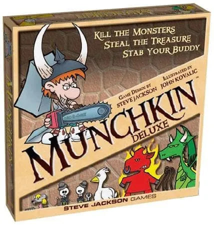 n/a galda spēles Munchkin Deluxe