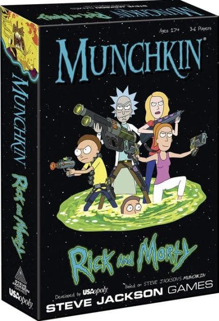 Brain-Games.lv galda spēles Munchkin Rick & Morty