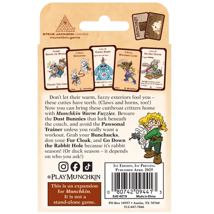 Brain Games LV Munchkin Warm Fuzzies