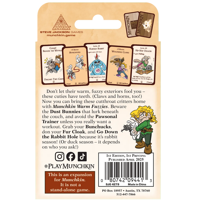 Brain Games LV Munchkin Warm Fuzzies