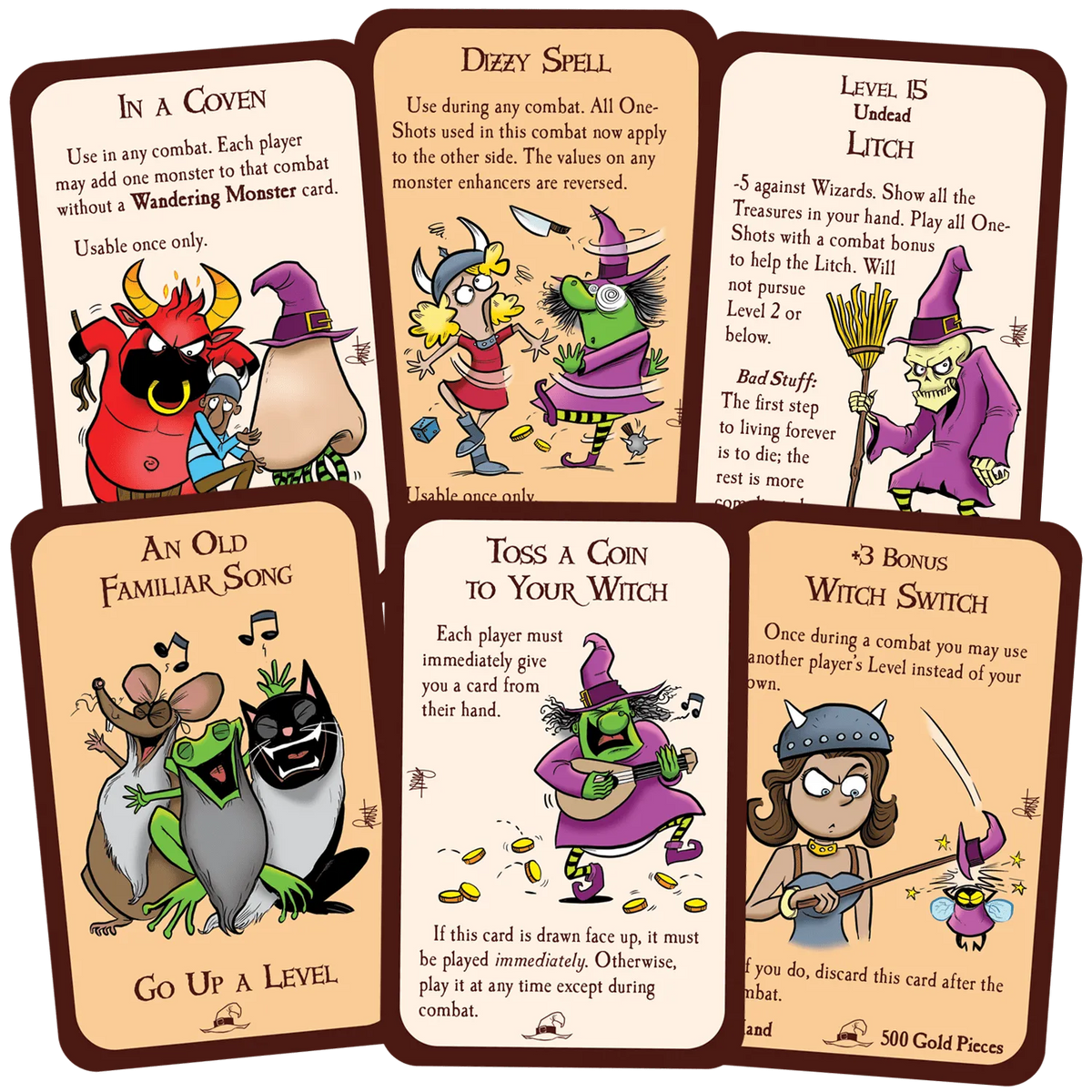 Brain Games LV Munchkin Witches