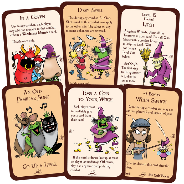 Brain Games LV Munchkin Witches