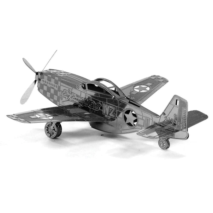 Brain Games LV Mēroga modelis Mustang P-51, metāla konstruktors