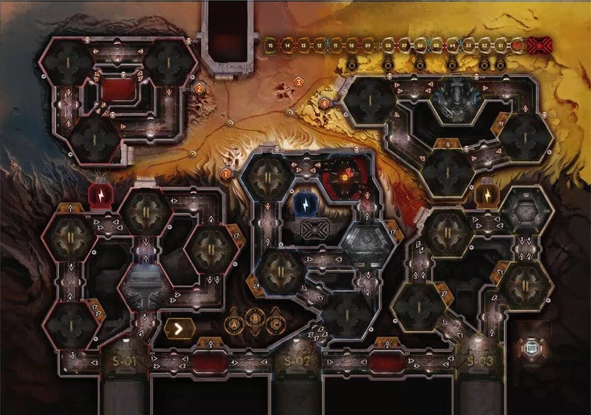 Brain Games LV galda spēles Nemesis Lockdown