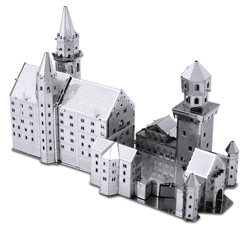 Brain Games LV Mēroga modelis Neuschwanstein Castle, metāla konstruktors