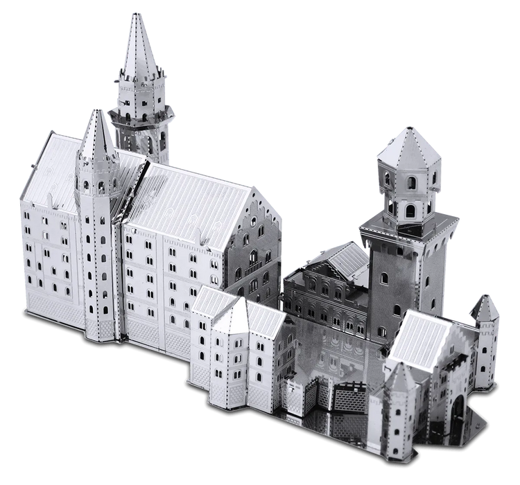Brain Games LV Mēroga modelis Neuschwanstein Castle, metāla konstruktors