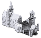 Brain Games LV Mēroga modelis Neuschwanstein Castle, metāla konstruktors