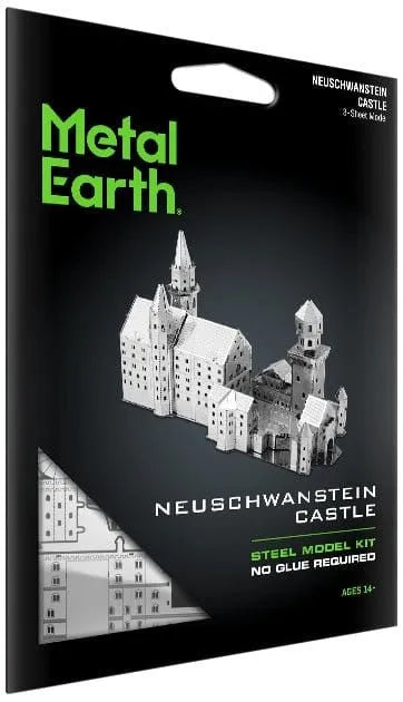 Brain Games LV Mēroga modelis Neuschwanstein Castle, metāla konstruktors