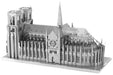 Brain Games LV Mēroga modelis Notre Dame, Premium Series metāla konstruktors