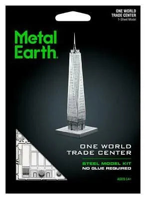 Brain Games LV Mēroga modelis One World Trade Center, metāla konstruktors