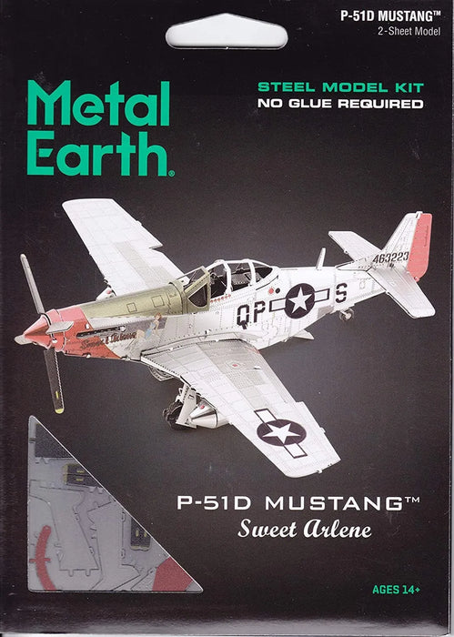 n/a Mēroga modelis P-51D Mustang Sweet Arlene, metāla konstruktors