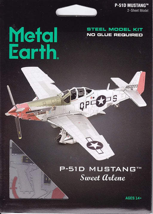 n/a Mēroga modelis P-51D Mustang Sweet Arlene, metāla konstruktors