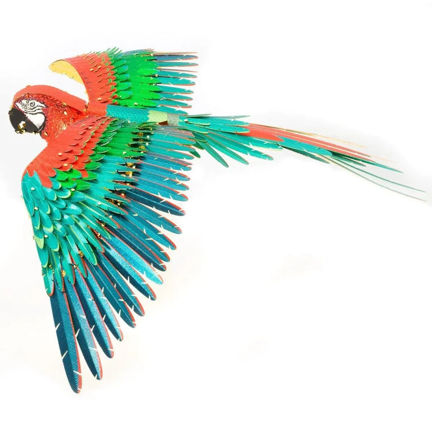 Brain Games LV Mēroga modelis Parrot, Premium Series metāla konstruktors