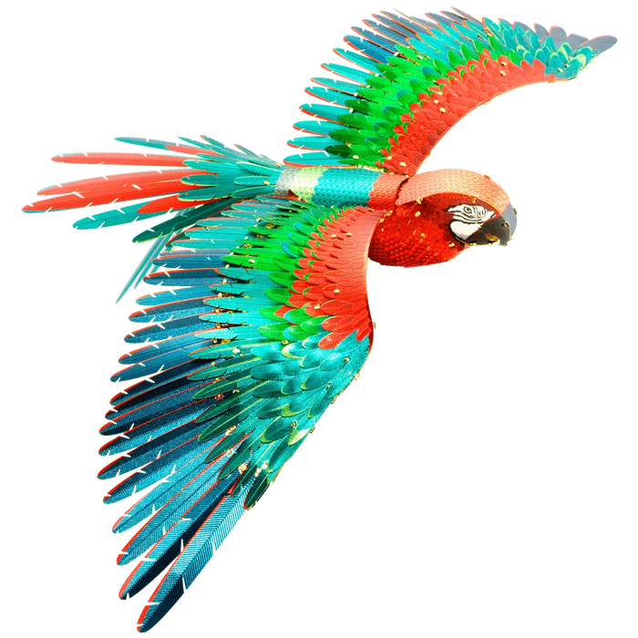 Brain Games LV Mēroga modelis Parrot, Premium Series metāla konstruktors