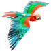 Brain Games LV Mēroga modelis Parrot, Premium Series metāla konstruktors