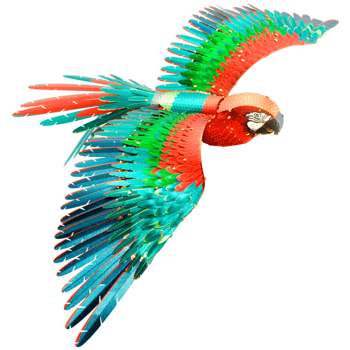 Brain Games LV Mēroga modelis Parrot, Premium Series metāla konstruktors