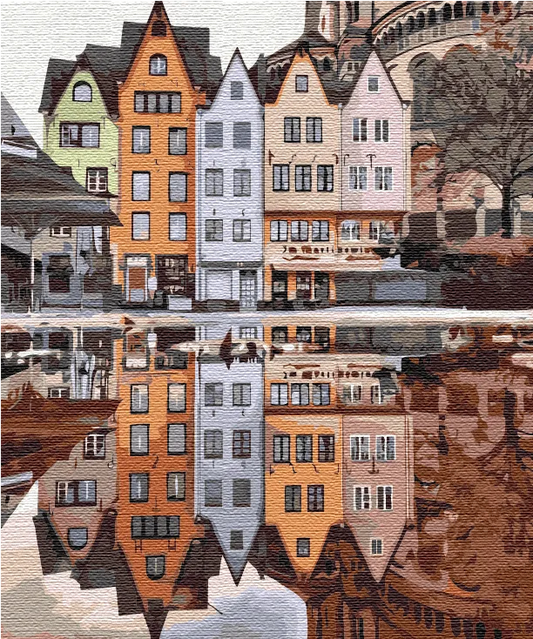 Brain Games LV PBN classic - Reflection of Stockholm