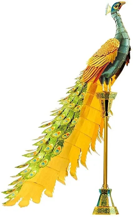 Brain-Games.lv Mēroga modelis Peacock, Premium Series metāla konstruktors