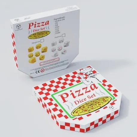 n/a PIZZA DICE SET: MARGHERITA