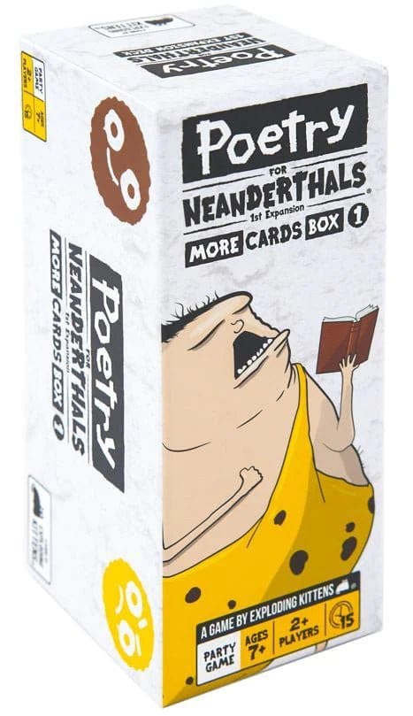 n/a Poetry for Neanderthals: More Cards Box 1(paplašinājums)