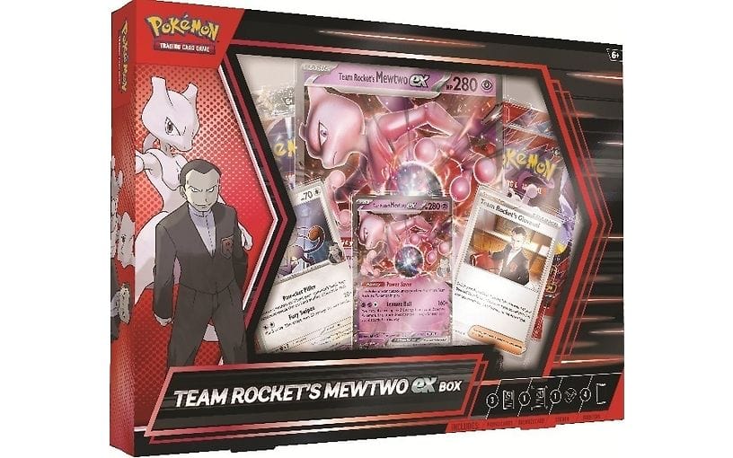 Brain Games LV Poke Box EX Team Rocket's Mewtwo
