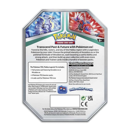 Brain Games LV galda spēles Poke Tin Summer EX 23 Paldea Legends