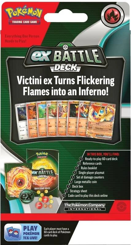 Pokémon TCG: ex Battle Deck Victini ex (2024)