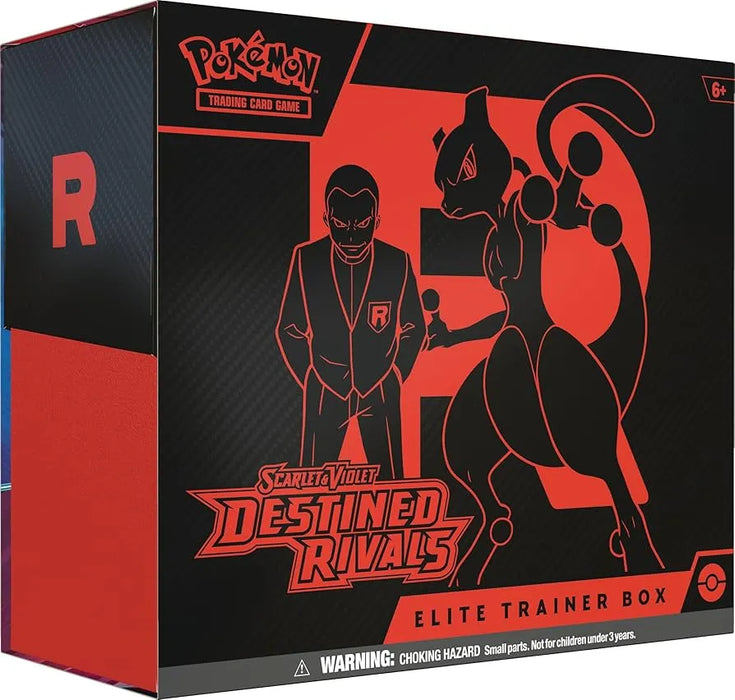 Brain Games LV Pokemon TCG: Scarlet & Violet - Destined Rivals Elite Trainer Box