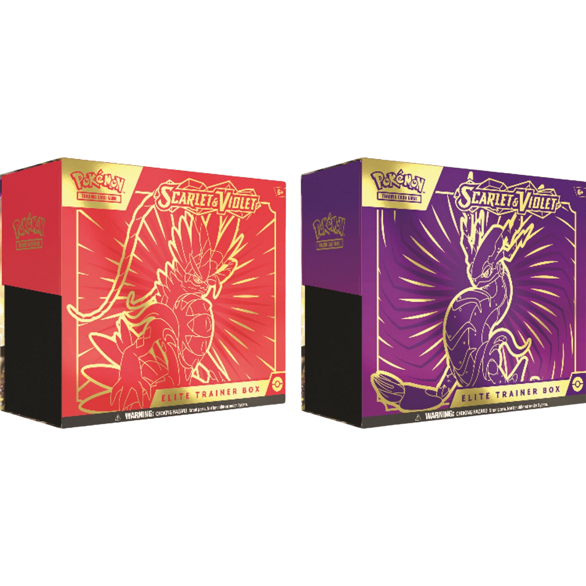 Brain Games LV Pokémon TCG: Scarlet & Violet - Elite Trainer Box (Scarlet)