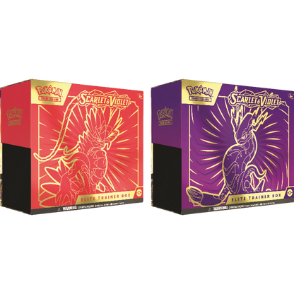 Brain Games LV Pokémon TCG: Scarlet & Violet - Elite Trainer Box (Scarlet)
