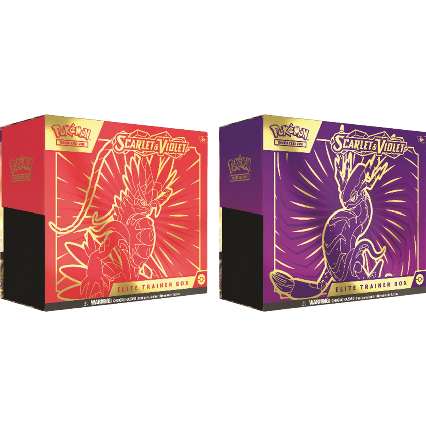 Brain Games LV Pokémon TCG: Scarlet & Violet - Elite Trainer Box (Scarlet)