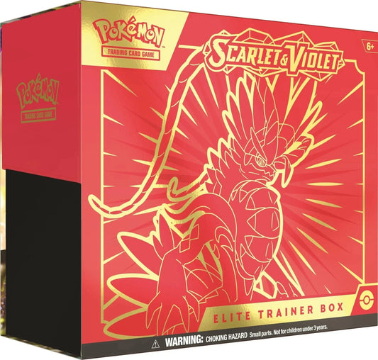 Brain Games LV Pokémon TCG: Scarlet & Violet - Elite Trainer Box (Scarlet)