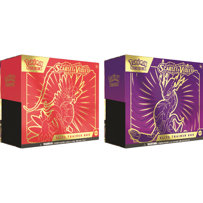 Brain Games LV Pokémon TCG: Scarlet & Violet -  Elite Trainer Box (Violet)