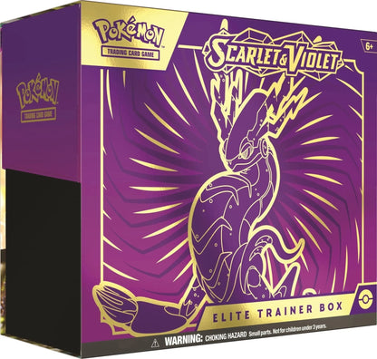 Brain Games LV Pokémon TCG: Scarlet & Violet -  Elite Trainer Box (Violet)