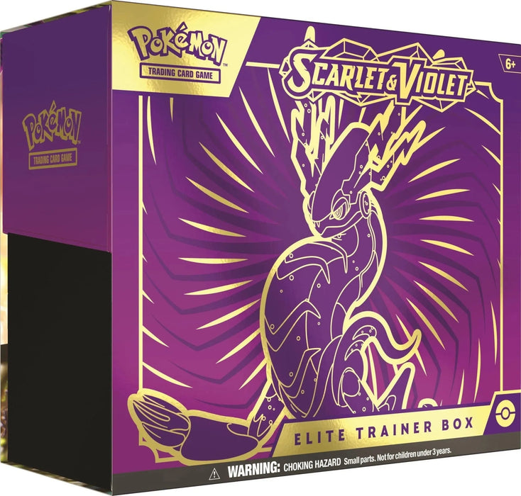 Brain Games LV Pokémon TCG: Scarlet & Violet -  Elite Trainer Box (Violet)