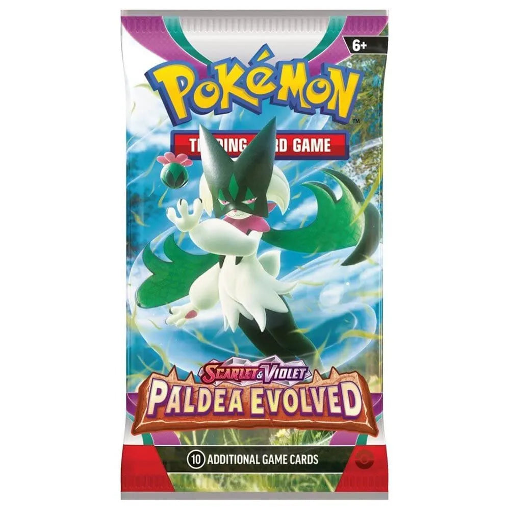 Brain Games LV Pokémon TCG: Scarlet & Violet - Paldea Evolved - Booster