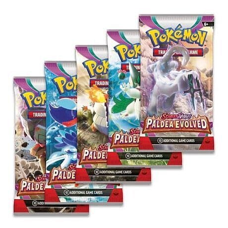 Brain Games LV Pokémon TCG: Scarlet & Violet - Paldea Evolved - Booster