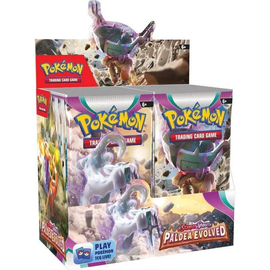 Brain Games LV Pokémon TCG: Scarlet & Violet - Paldea Evolved - Booster