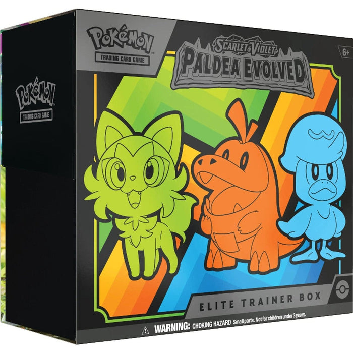Brain Games LV galda spēles Pokémon TCG: Scarlet & Violet - Paldea Evolved - Elite Trainer Box