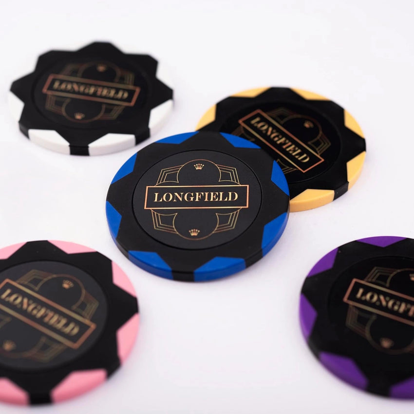 Poker set in black case 300 chips