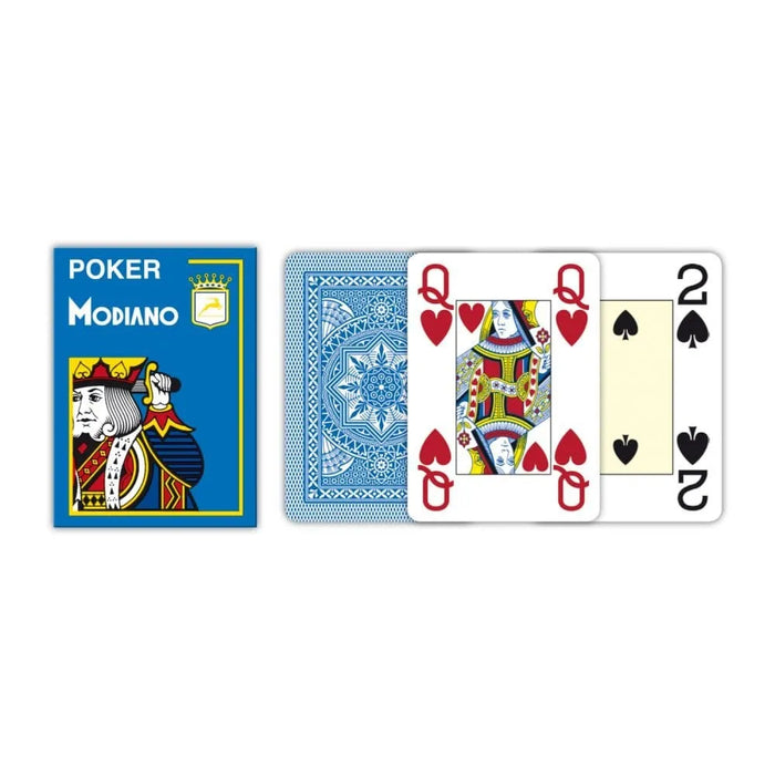 Brain Games LV galda spēles Pokera kārtis Cristallo LightBlue, Plastmasas