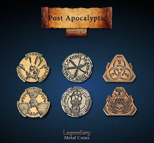 Brain Games LV Post Apocalyptic Coin Set