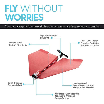 POWERUP 2.0 AIRPLANE (RED)