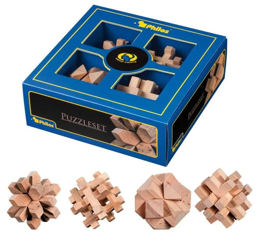 n/a n/a Puzzleset Nummer Eins, Buche, 4 Puzzlespiele