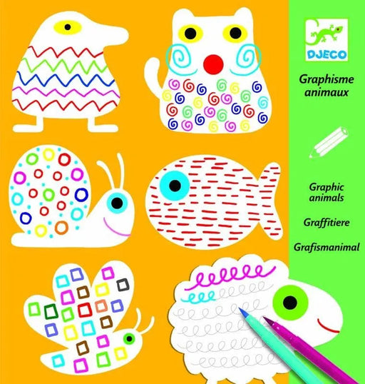 Brain-Games.lv Preschool - Graphism Animals