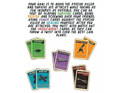 Brain Games LV Psycho Killer A Card Game For Psychos