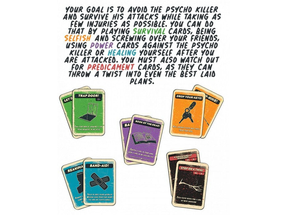 Brain Games LV Psycho Killer A Card Game For Psychos