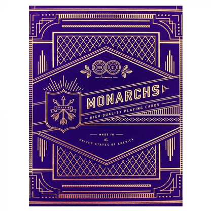 PURPLE MONARCHS PLAYING CARDS