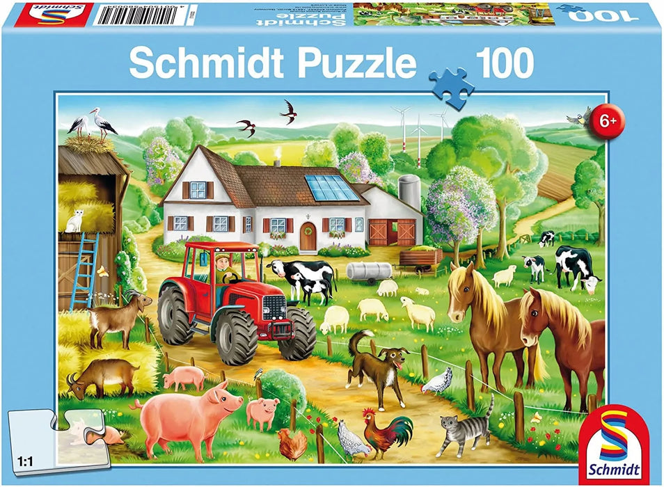 Brain Games LV Puzles Puzle 100 - Fröhlicher Bauernho