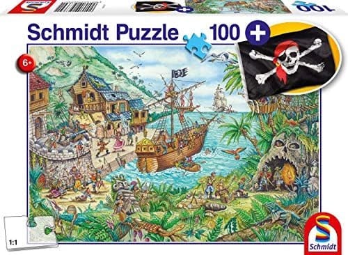 Brain Games LV Puzles Puzle 100 - Pirate cove (pirate flag)